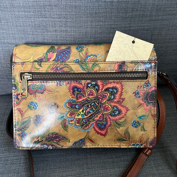 NWT PATRICIA NASH LANZA CROSSBODY BAG LEATHER - Picture 4 of 9